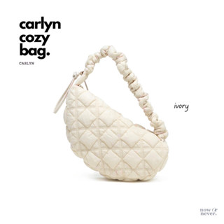 /พร้อมส่ง/ CARLYN COZY BAG (M) - IVORY ของแท้ 1000%