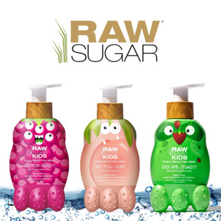 พร้อมส่ง..RAW SUGAR โฟมล้างหน้าสำหรับเด็ก Kids Foamy Hand + Face Wash | 12 oz ราคา 450.- บาท