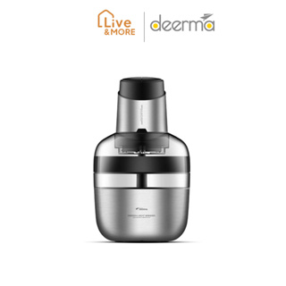 Deerma JR01 1.8L เครื่องบดเนื้อ เครื่องปั่นไฟฟ้าอเนกประสงค์ สีสแตนเลส