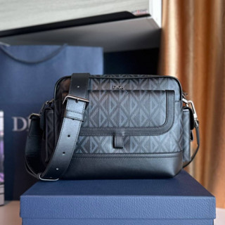 กระเป๋า CHRISTIAN DIOR CD DIAMOND HIT THE ROAD MESSENGER BAG WITH LONG STRAP