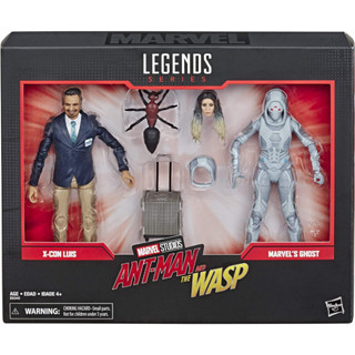 Marvel Legends Series Ant-Man &amp; The Wasp 6"-Scale Movie-Inspired X-Con Luis &amp; Marvel’s Ghost Collectible Action Figure