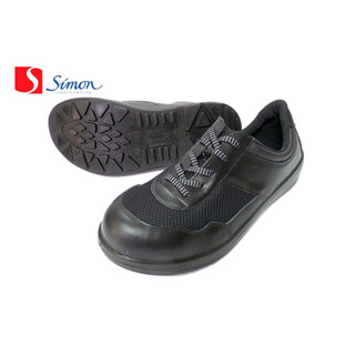 รองเท้าเซฟตี้หนังอัดลาย SIMON รุ่น TS7011 MESH | กันกระแทก | กันลื่น | นุ่ม เบาใส่สบาย