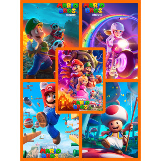 โปสเตอร์หนัง The Super Mario Bros. Movie  ขนาด 11.5 X 16.5 นิ้ว