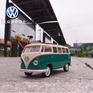 1:24 Scale Volkswagen VW 1963 T1 BUS Van Diecast Alloy รุ่น Retro Car Miniature Collection ของขวัญคอลเลกชันของขวัญ