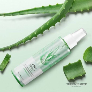 แท้💯% The​ Face​ Shop​ ALOE WATER ALOE FRESH SOOTHING MIST 130ml