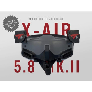 [เสาอากาศ] TrueRC X-AIR 5.8GHz MK II Antenna LHCP Patch (1ชุดมี2เสา) - DJI Goggles 2 เสาแว่น DJI AVATA