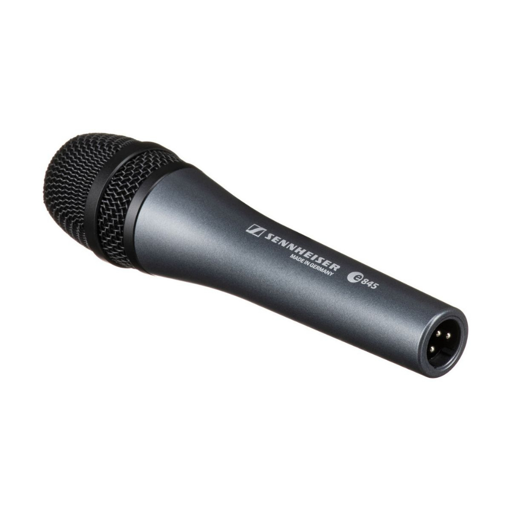 [ใส่โค้ดลด1000บ.] Sennheiser E845 / E845S ไมโครโฟน แถมฟรีหัวจับไมค์ ซองใส่ไมค์ E-845 / E-845S +ประกันศูนย์ไทย