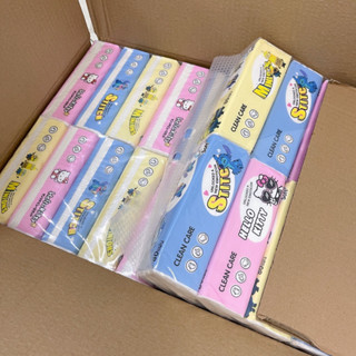 กระดาษทิชชูเช็ดหน้า ผ้าหนา3ชั้น ผลิตจากไทย พร้อมส่ง(ขายเป็นเเพ็ค）GO1