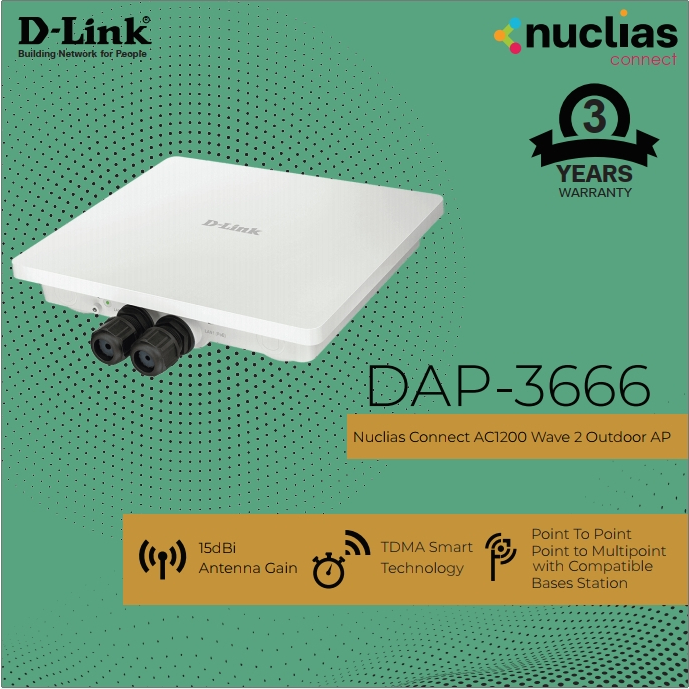(DAP-3666) Access Point “D-Link” AC1200