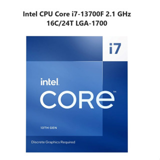 Intel CPU Core i7-13700F 2.1 GHz 16C/24T LGA-1700(รับประกัน3ปี)