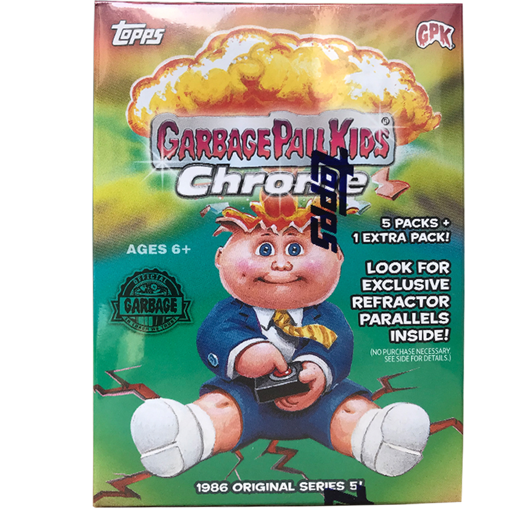 การ์ดสะสม Garbage Pail Kids Chrome Series 5 Blaster Box (Topps 2022)