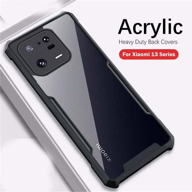 Xiaomi13(พร้อมส่งในไทย)เคสกันกระแทกขอบสีหลังใสXiaomi 13/Xiaomi 13Pro/Mi13/Mi 13Pro/mi 13/mi13Proตรงรุ่น – โปรปัง
