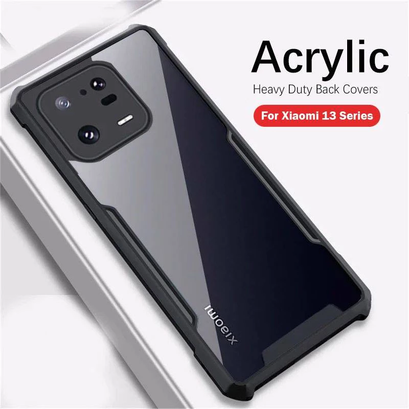 Xiaomi13(พร้อมส่งในไทย)เคสกันกระแทกขอบสีหลังใสXiaomi 13/Xiaomi 13Pro/Mi13/Mi 13Pro/mi 13/mi13Proตรงรุ่น