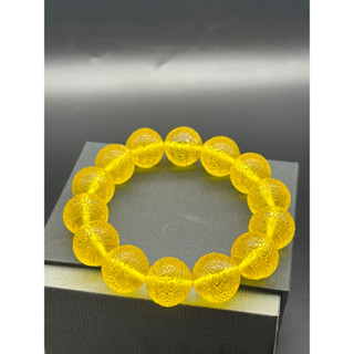 Genuine yellow Vintage Bakelite Beaded Bracelet beautiful Vintage Bakelite Jewelry Bracelet