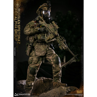 🕊️พร้อมส่ง ฟิกเกอร์ โมเดล ของสะสม DAMTOYS 78092 1/6 RUSSIAN SPETSNAZ FSB ALPHA GROUP - THE GUNNER