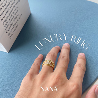 แหวนดีไซน์เรียบหรูงานพรีเมียม - Luxury ring