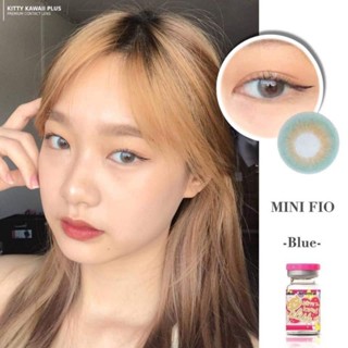 คอนแทคเลนส์ รุ่น Mini Fio สีตาล/ฟ้า Brown/Blue มีค่าสายตาปกติ (0.00)