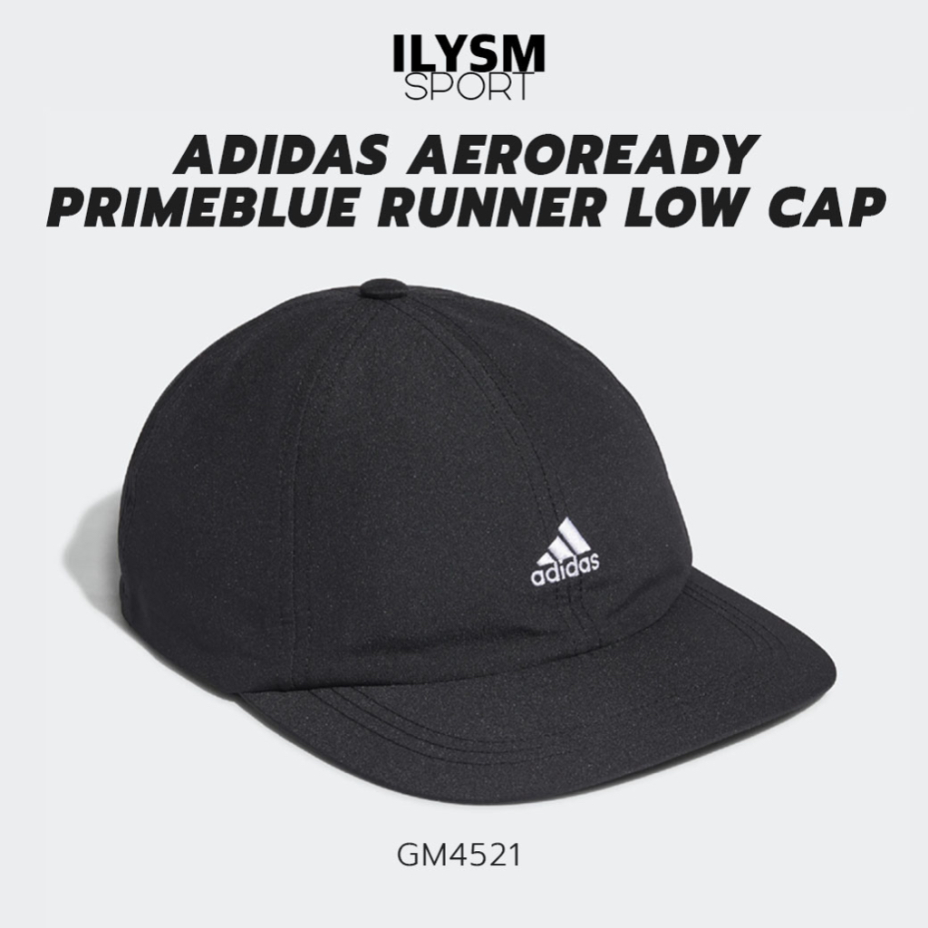 ADIDAS AEROREADY PRIMEBLUE CAP (GM4521) หมวกแก๊ปทรงต่ำสำหรับนักวิ่ง หมวกอาดิดาส ลิขสิทธิ์แท้!!