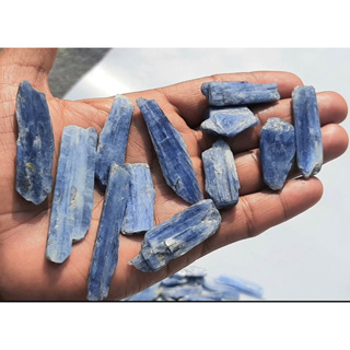 50g-500g wholesale Lot Natural Kayanite Rough Stone for Cutting and Jewelry making