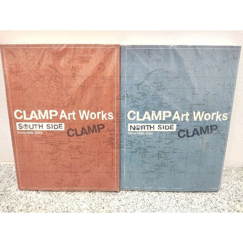 [มือ1] หนังสือ clamp art work north south เล่มใหญ่ อาร์ต เวิร์ค แคลมป์ ned การ์ตูน sakura ซากุระ artbook xxxholic สึบาสะ
