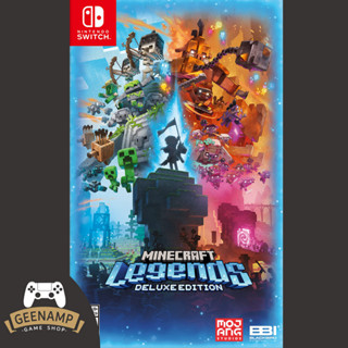 (โค้ดshopee 20DDXTRA915 ลด20%) NSW [มือ1] Minecraft Legends : Deluxe Edition (US)(EN) Nintendo Mine craft Legend