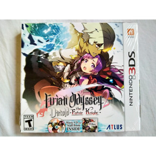 Etrian Odyssey 2 Untold: The Fafnir Knight Launch Edition 3DS US มือ 1 ซีล สำหรับสายสะสม