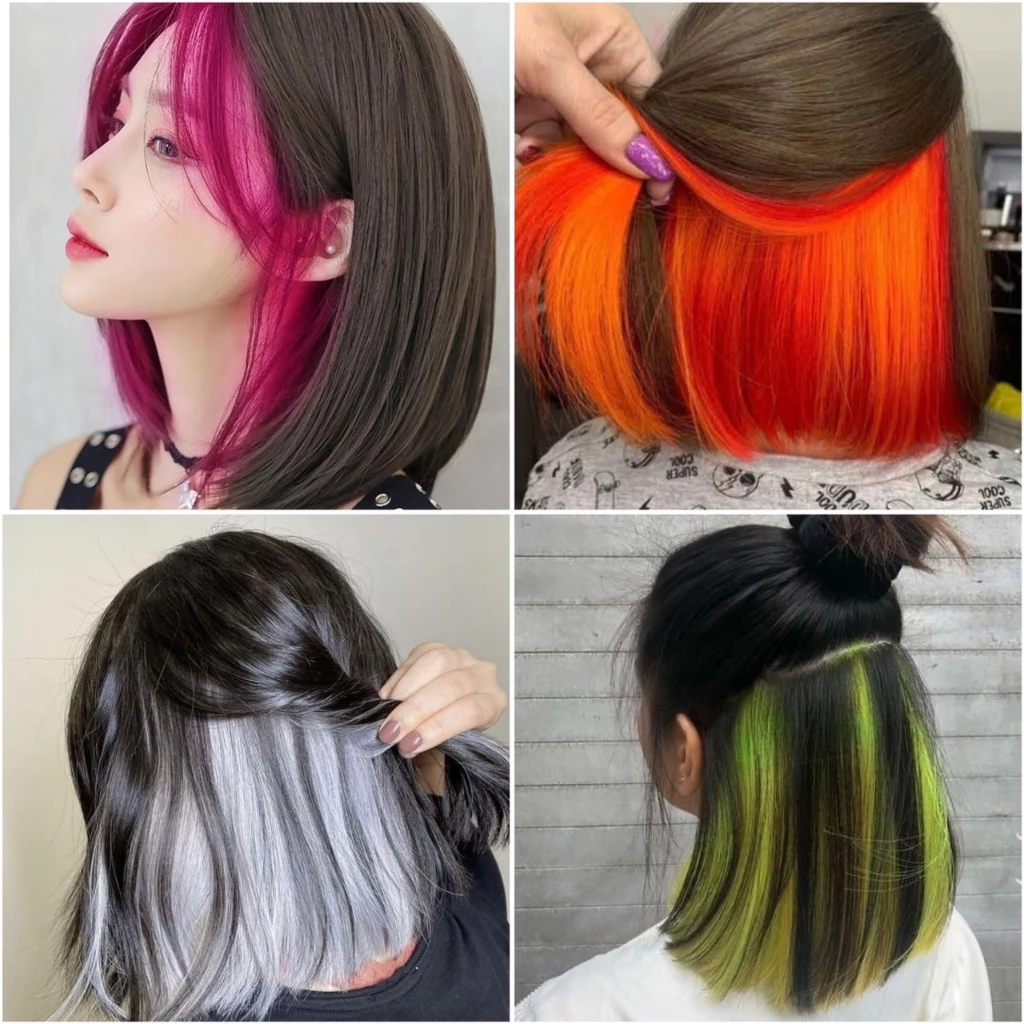 🔥สีย้อมผมแบบหลอดพร้อมกล่อง ตรงปกขายดี🔥แถมถุงมือทุกออเดอร์  ยาย้อมผม  สีปิดหงอก สุดฮิต lovely hair‼️ thumbnail 7