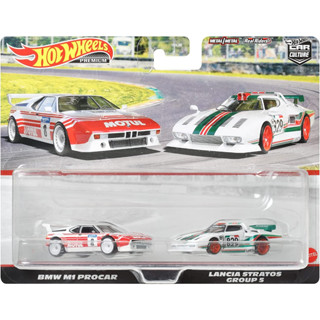 Hot Wheels Premium 2 Pack BMW M1 Pro Car/Lancia Stratos Group 5