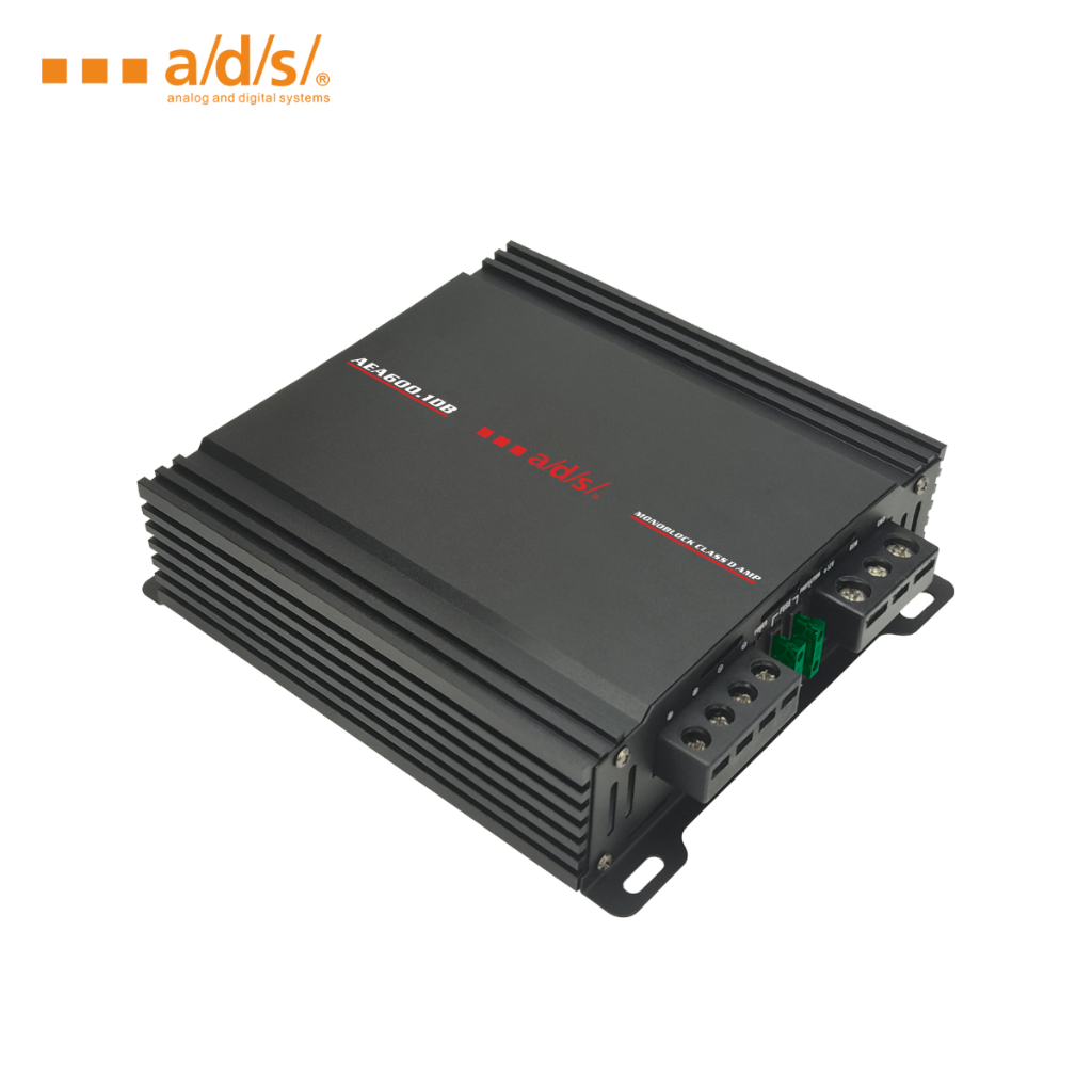ads พาเวอร์แอมป์ AEA600.1DB คลาสดี เพาเวอร์ติดรถยนต์ แอมป์ขับซับ แอมป์ขยายเสียง Power Amplifier Class D