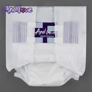 【ซึมเร็วสุด!！】ผ้าอ้อมผู้ใหญ่ Andlove ใช้ได้ทั้งชายหญิง ปลี่ยนง่าย M/L/XL(10 ชิ้น/1 Pack) adult diapers ผ้าอ้อมแบบเทป