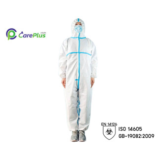 ชุดป้องกันร่างกาย MICROTEX® Disposable Protective Coverall รุ่น CV-570 CarePlus ชุดPPE