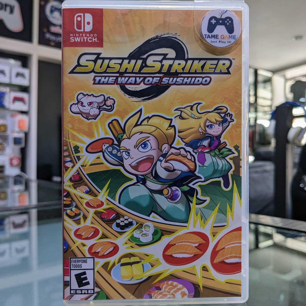 (ภาษาอังกฤษ) มือ2 Sushi Striker The Way of Sushido เกม Nintendo Switch เกมNintendoswitch มือสอง (Nintendo Exclusive)