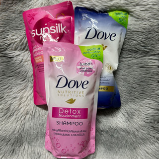 แชมพูสระผม Sunsilk / Dove ซัลซิล / โดฟ แบบถุงเติม ขนาด 580 มล. (EXP 04-2024)