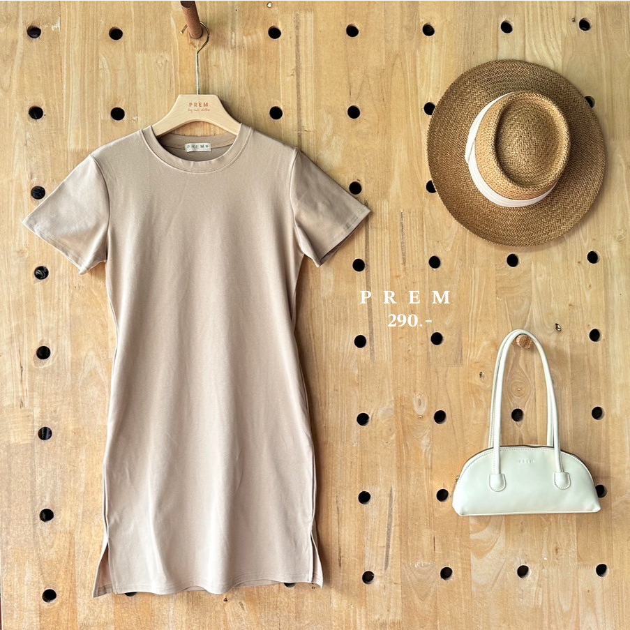 ✨🎈เดรสที่ทุกคนตามหา 𝑪𝒐𝒕𝒕𝒐𝒏 𝑻𝒆𝒆 𝑫𝒓𝒆𝒔𝒔 ผ้ายืด ใส่สบาย มีกระเป๋าข้าง #928✨🎈 - รูปที่ 2