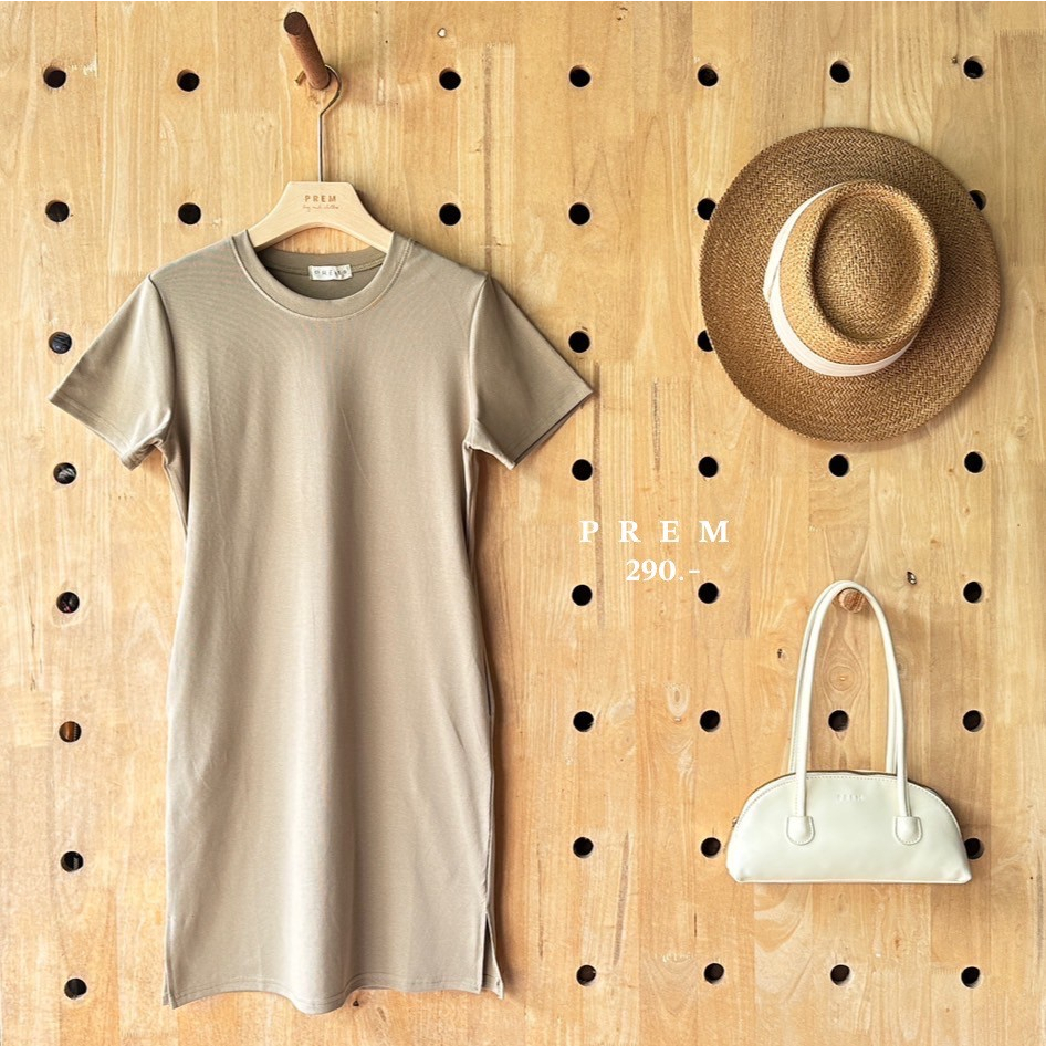 ✨🎈เดรสที่ทุกคนตามหา 𝑪𝒐𝒕𝒕𝒐𝒏 𝑻𝒆𝒆 𝑫𝒓𝒆𝒔𝒔 ผ้ายืด ใส่สบาย มีกระเป๋าข้าง #928✨🎈 - รูปที่ 5