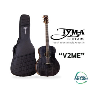 Tyma V2ME กีตาร์โปร่งไฟฟ้า ( กีต้าร์ทรง Grand Auditorium ) | Top Solid Engelmann Spruce