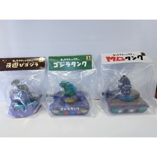 Toho Charactics Monsters Play Vinyl Godzilla Vignette GodzillaTank Mecha GodzillaTank มือ1 Made in Japan