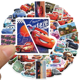 ✨พร้อมส่ง✨McQueen แมคควีน ลาย ชินคันเซ็น โทมัส Cars sticker Disney เมโลดี้ สติกเกอร์ กันน้ำ 50pcs