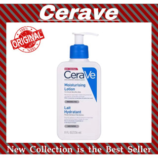 เซราวี CERAVE Moisturising Lotion โลชั่นบำรุงผิว เนื้อสัมผัสบางเบา 236ml/473ml ครีมทาผิว ผิวชุ่มชื้น