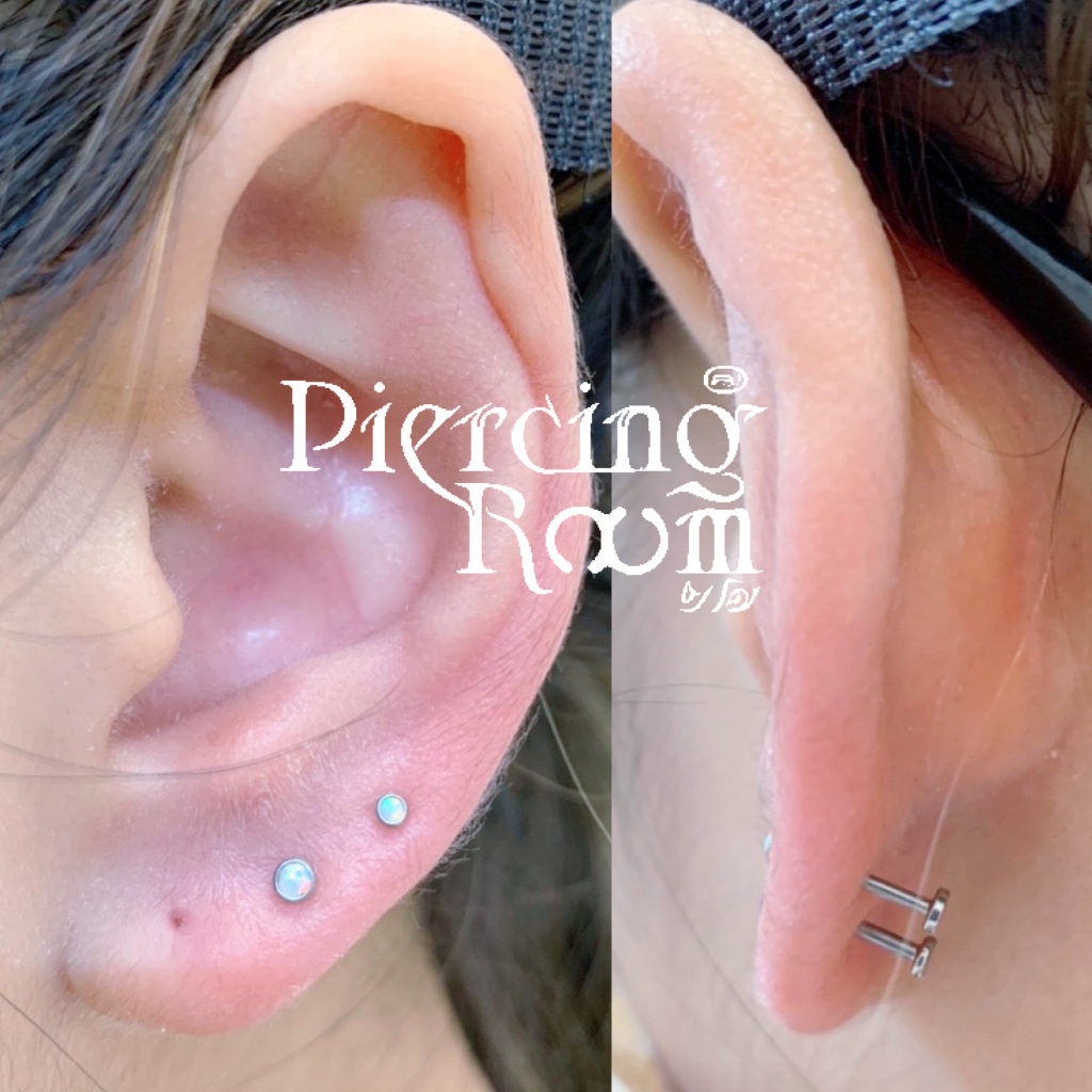 Piercingroom by Jay حلق أوبال أبيض للبشرة الحساسة — صورة 6
