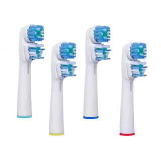 หัวแปรงสีฟัน หัวแปรงสีฟันไฟฟ้า  Oral B Toothbrush head เปลี่ยนหัวแปรงสีฟันสำหรับ แพ็ค4ชิ้น