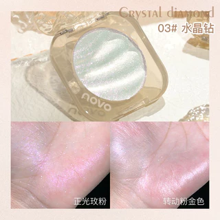 5833 眼 (ใหม่/แท้) NOVO ไฮไลท์ เม็ดสีแน่น ไฮไลทหน้าโกลด์ หน้าฉ่ำ มีมิติ เม็ดสีแน่น ติดทนนาน Highlight