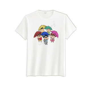 เสื้อยืดพิมพ์ลาย shinchan