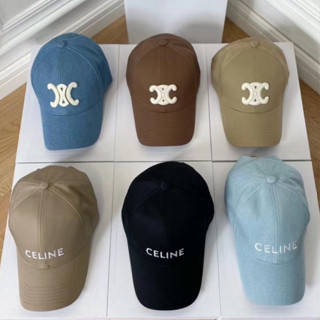 (พรีออเดอร์) CELIN* BASEBALL CAP IN COTTON หมวกแก๊ป หมวกเบสบอล ไม่มีปิดรอบสั่งค่ะ