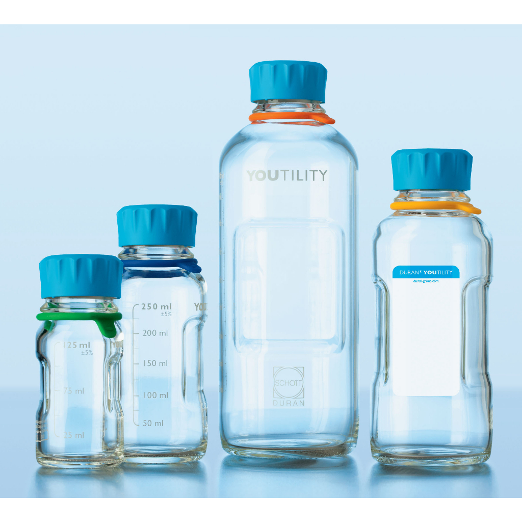 Youtility Bottle 500 ml. DURAN ขวดเลี้ยงเชื้อในห้องทดลอง/ขวดน้ำดื่ม 500 มิลลิตร