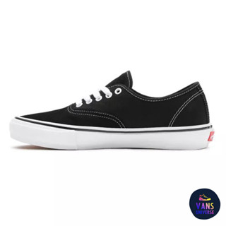 [ของแท้ ส่งฟรี จากไทย] VANS SKATE AUTHENTIC - BLACK/WHITE