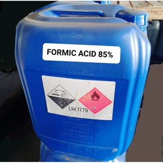 กรดฟอร์มิก85% Formic acid 25กิโลกรัม กรดมด