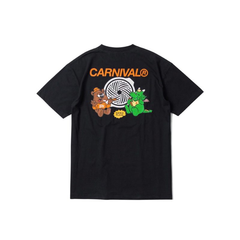 CARNIVAL X Bar B Q Plaza YUMMY T-SHIRT BLACK (SIZE: XXL)