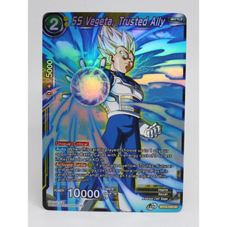 การ์ดดราก้อนบอล Dragon Ball Super Card [BT13-100 UC] SS Vegeta, Trusted Ally