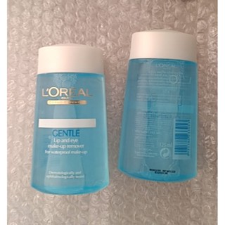 เช็ดตาลอรีอัล LOREAL ,L’oreal Gentle Lip &amp; Eye Make-Up Remover 125 ml